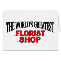The World's Greatest Florist Shop cards by theworldsgreatest The World's Greatest Florist Shop cards