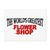 The World's Greatest Flower Shop postcards by theworldsgreatest The World's Greatest Flower Shop postcards