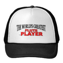 The World's Greatest Flute Player Hats