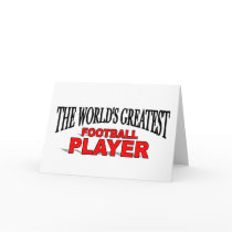 The World's Greatest Football Player cards by theworldsgreatest The World's Greatest Football Player cards