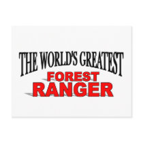 The World's Greatest Forest Ranger postcards by theworldsgreatest The World's Greatest Forest Ranger postcards
