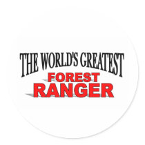 The World's Greatest Forest Ranger stickers