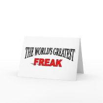 The World's Greatest Freak cards