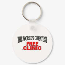 The World's Greatest Free Clinic keychains by theworldsgreatest The World's Greatest Free Clinic keychains