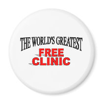 The World's Greatest Free Clinic magnets by theworldsgreatest The World's Greatest Free Clinic magnets