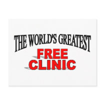 The World's Greatest Free Clinic postcards by theworldsgreatest The World's Greatest Free Clinic postcards
