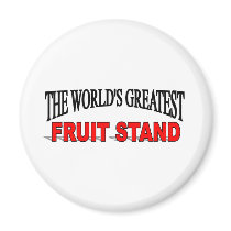 The World's Greatest Fruit Stand magnets
