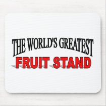 The World's Greatest Fruit Stand mousepads