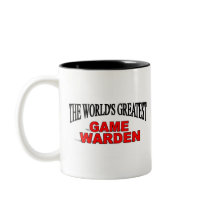 The World's Greatest Game Warden mugs