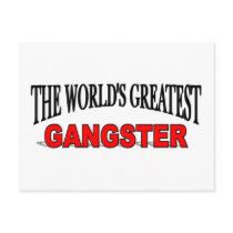 The World's Greatest Gangster postcards by theworldsgreatest The World's Greatest Gangster postcards