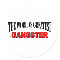 The World's Greatest Gangster stickers by theworldsgreatest The World's Greatest Gangster stickers