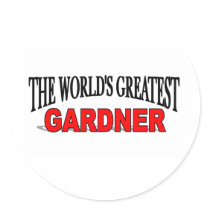 The World's Greatest Gardner stickers by theworldsgreatest The World's Greatest Gardner stickers