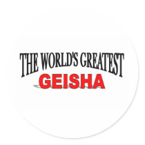 The World's Greatest Geisha stickers by theworldsgreatest The World's Greatest Geisha stickers