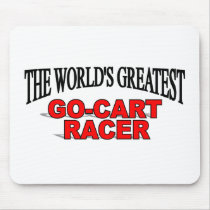The World's Greatest Go-Cart Racer mousepads