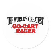 The World's Greatest Go-Cart Racer stickers