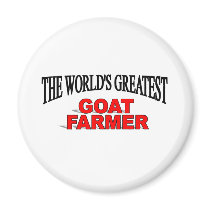 The World's Greatest Goat Farmer magnets by theworldsgreatest The World's Greatest Goat Farmer magnets