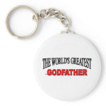 The World's Greatest God Father Key Chain