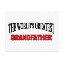 The World's Greatest Grandfather postcards