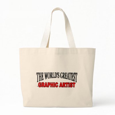 The World's Greatest Graphic Artist Tote Bag by theworldsgreatest