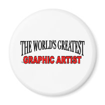 The World's Greatest Graphic Artist magnets