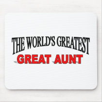 The World's Greatest Great Aunt Mouse Pad