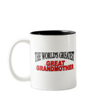 The World's Greatest Great Grandmother mugs