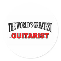 The World's Greatest Guitarist stickers by theworldsgreatest The World's Greatest Guitarist stickers