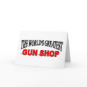 The World's Greatest Gun Shop cards
