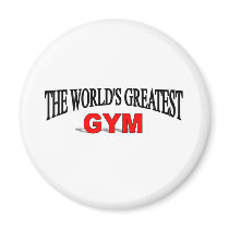 The World's Greatest Gym magnets