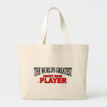 The World's Greatest Hacky Sack Player Canvas Bag