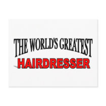 The World's Greatest Hairdresser postcards by theworldsgreatest The World's Greatest Hairdresser postcards