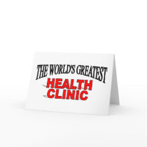 The World's Greatest Health Clinic cards by theworldsgreatest The World's Greatest Health Clinic cards