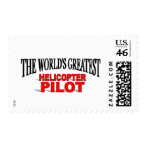 The World's Greatest Helicopter Pilot postage by theworldsgreatest The World's Greatest Helicopter Pilot postage