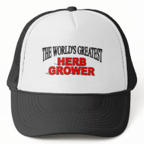 The World's Greatest Herb Grower hats by theworldsgreatest The World's Greatest Herb Grower hats