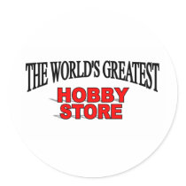 The World's Greatest Hobby Store stickers by theworldsgreatest The World's Greatest Hobby Store stickers