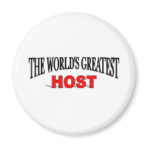 The World's Greatest Host magnets