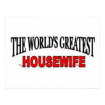 The World's Greatest Housewife Post Card