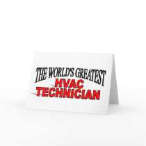 The World's Greatest HVAC Technician cards