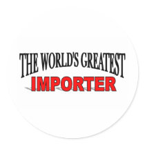 The Worlds Greatest Importer stickers by theworldsgreatest The Worlds Greatest Importer stickers