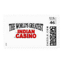 The World's Greatest Indian Casino postage
