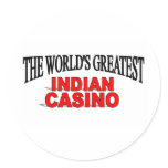 The World's Greatest Indian Casino stickers