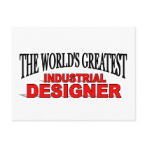 The World's Greatest Industrial Designer postcards