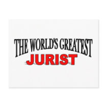 The World's Greatest Jurist postcards by theworldsgreatest The World's Greatest Jurist postcards