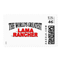 The World's Greatest Lama Rancher postage by theworldsgreatest The World's Greatest Lama Rancher postage