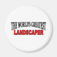 The World's Greatest Landscaper Magnet