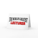 The World's Greatest Lecturer cards