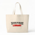 The World's Greatest Library bags