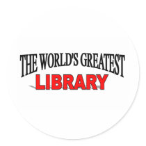 The World's Greatest Library stickers by theworldsgreatest The World's Greatest Library stickers