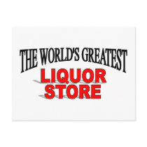 The World's Greatest Liquor Store postcards by theworldsgreatest The World's Greatest Liquor Store postcards
