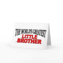 The World's Greatest Little Brother cards